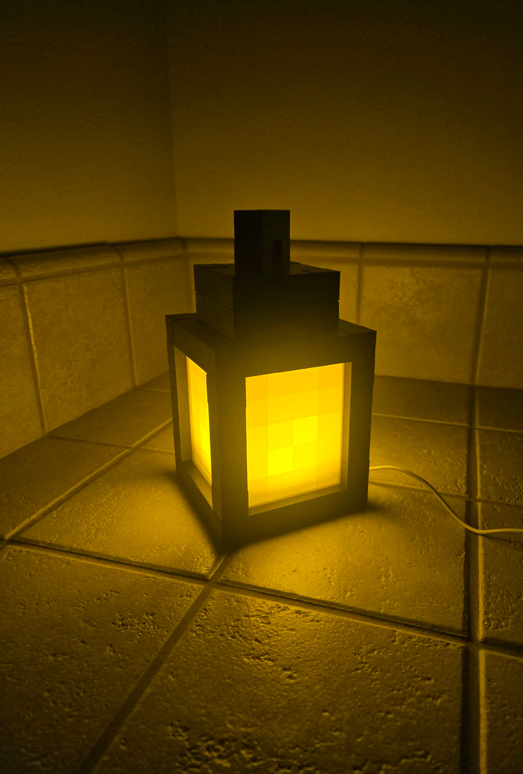 Large Minecraft RGB Lantern | app & remote