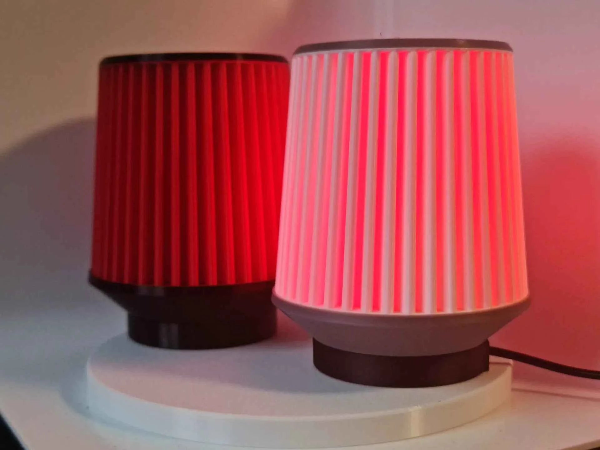 Air Filter RGB Lamp — Intake Desk Light