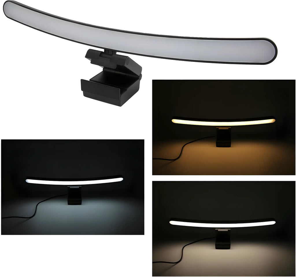 Monitor Light Bar — Anti-Glare Eye-Care Screen Lamp, Warm & Cool