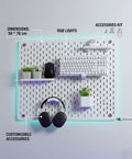Accessories Kit For Pegboard Coffee Gamer Store