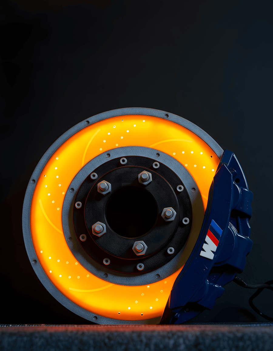 BMW Disk Break Neon Light - CoffeeGamerStore