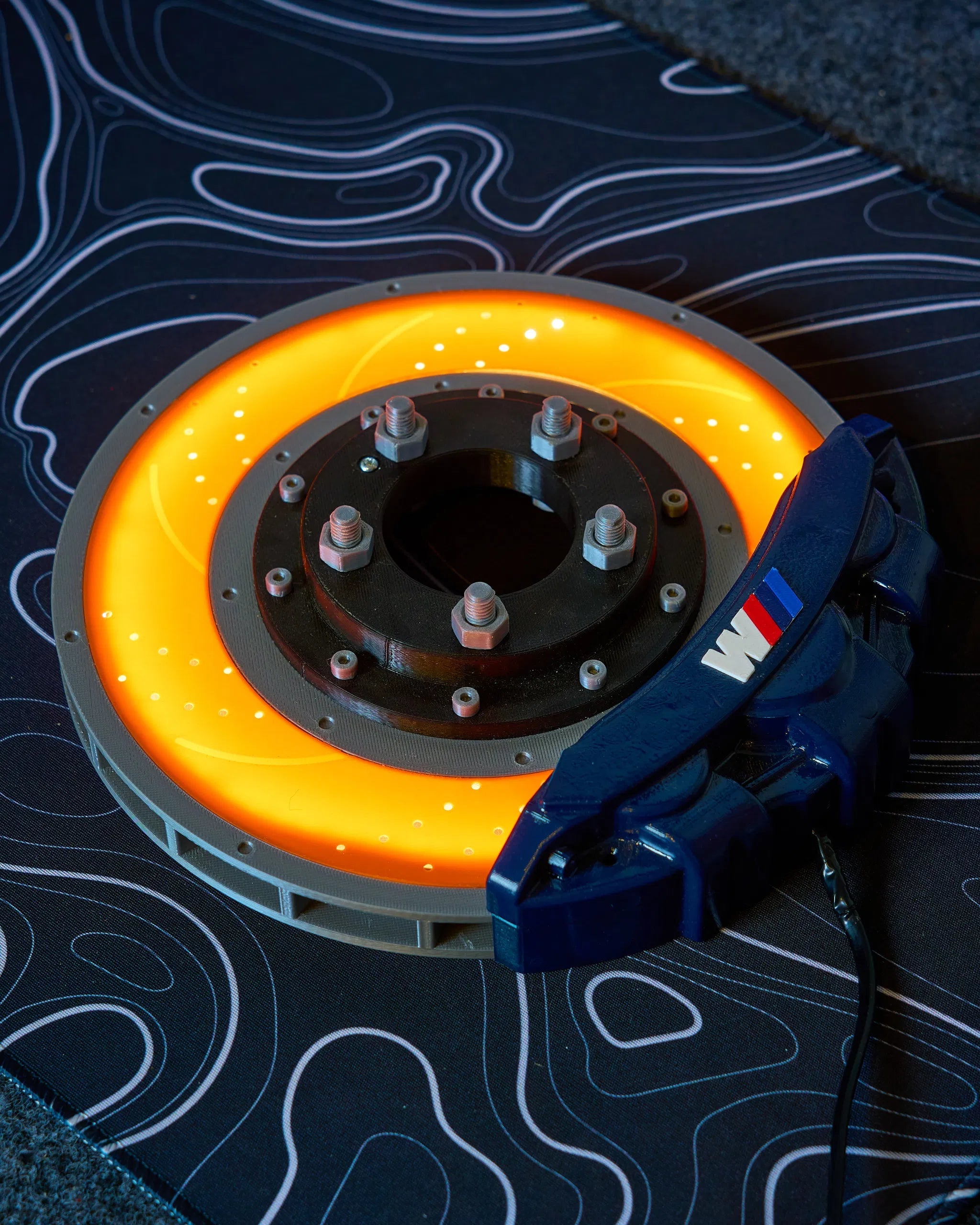 BMW Disk Break Neon Light - CoffeeGamerStore