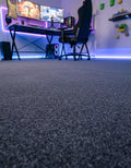 Gray carpet for setup - CoffeeGamerStore