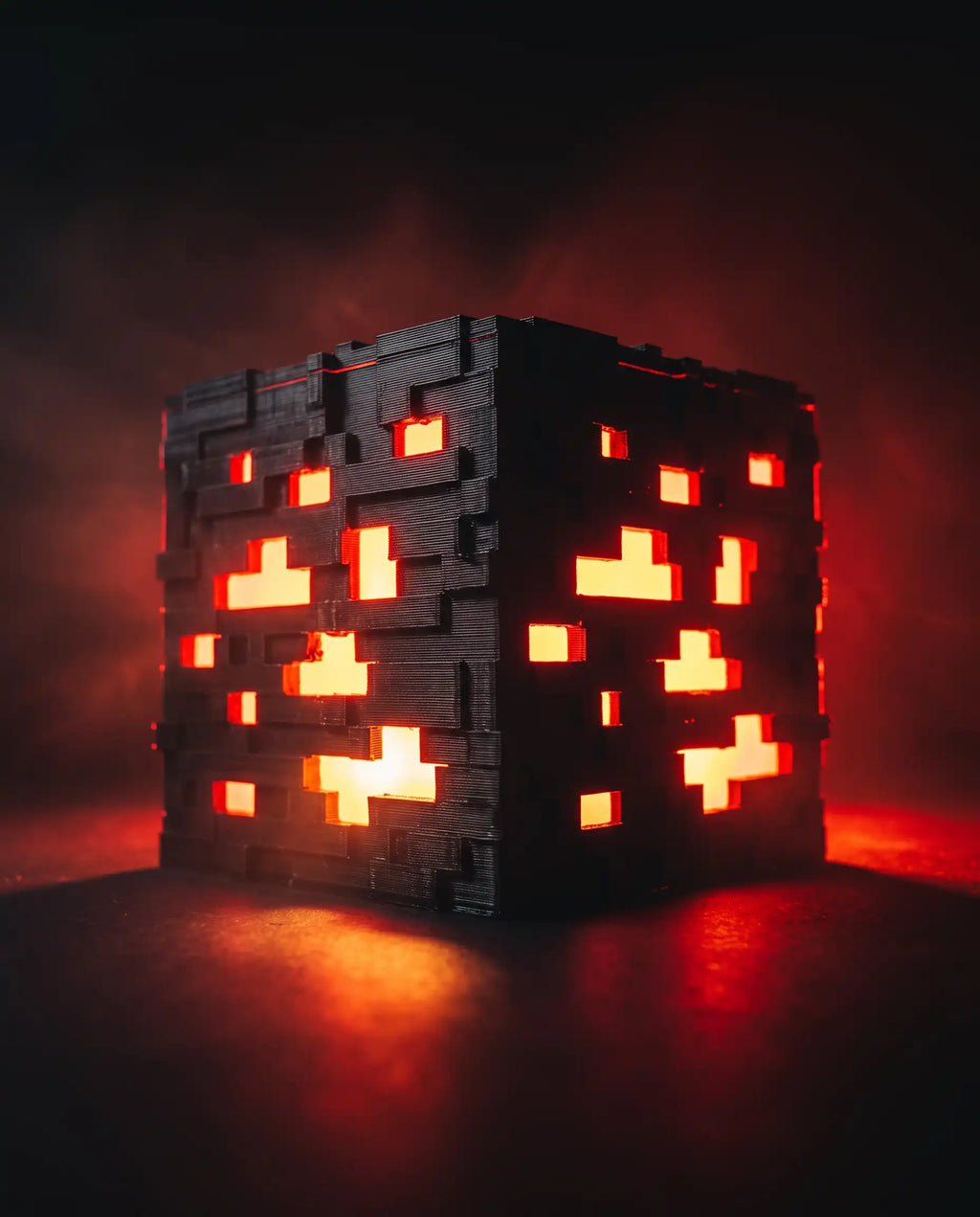 Minecraft RGB Cube Ore Lamp — App & Remote
