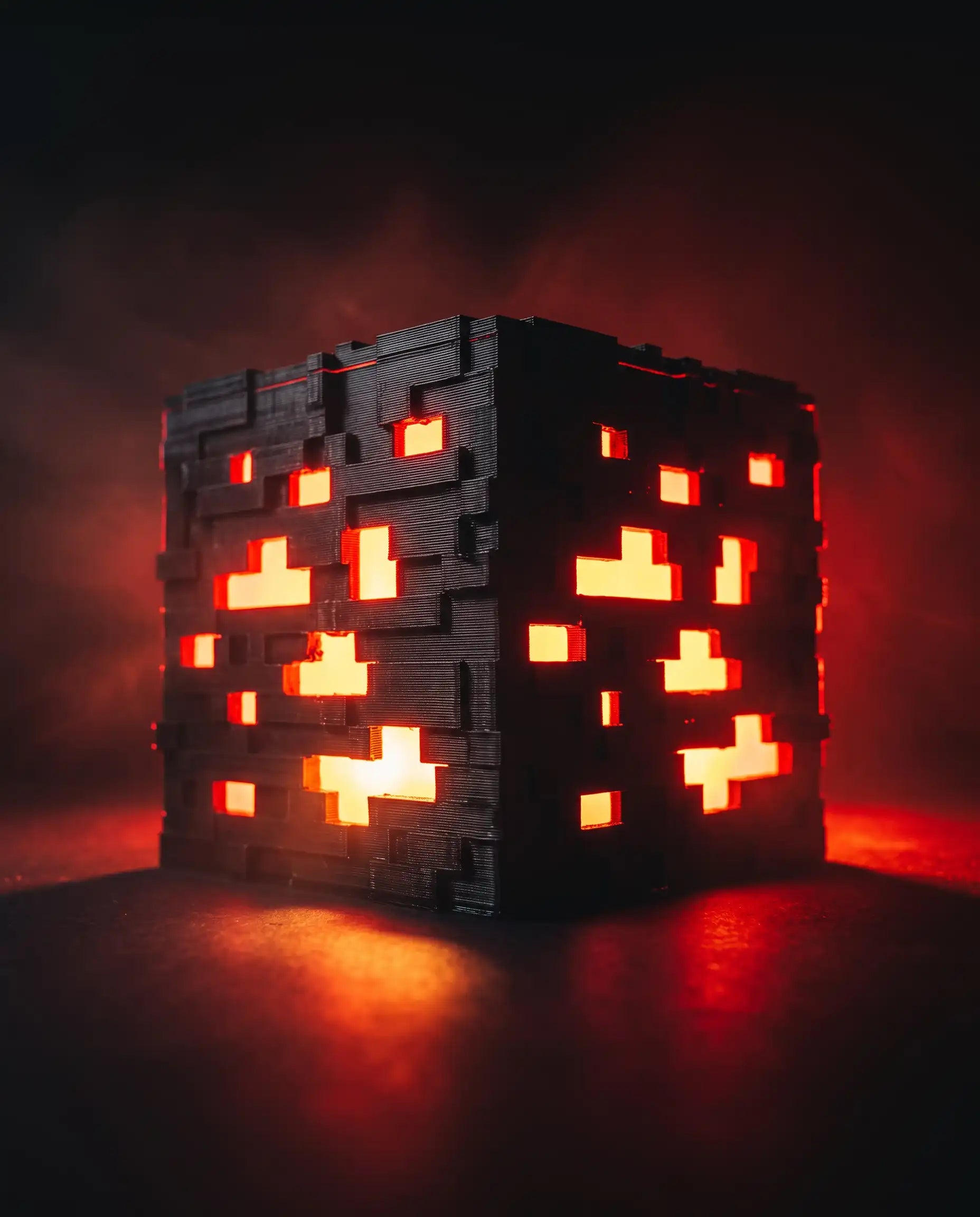 Minecraft RGB Cube Ore Lamp — App & Remote