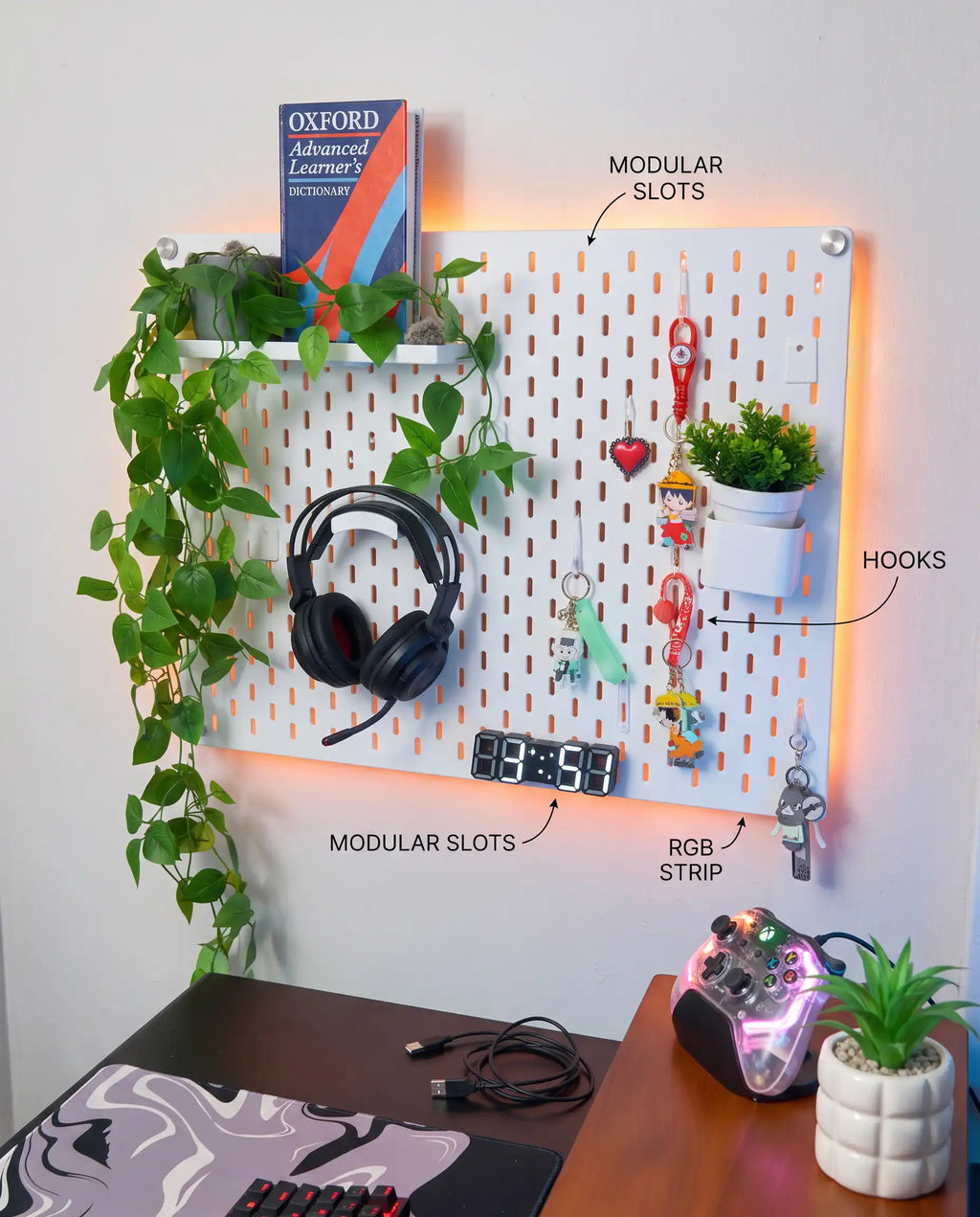 بيجبورد 56×76 MDF — أبيض