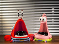 Patrick & Mr Krabs Pet Bowl Organizer - CoffeeGamerStore