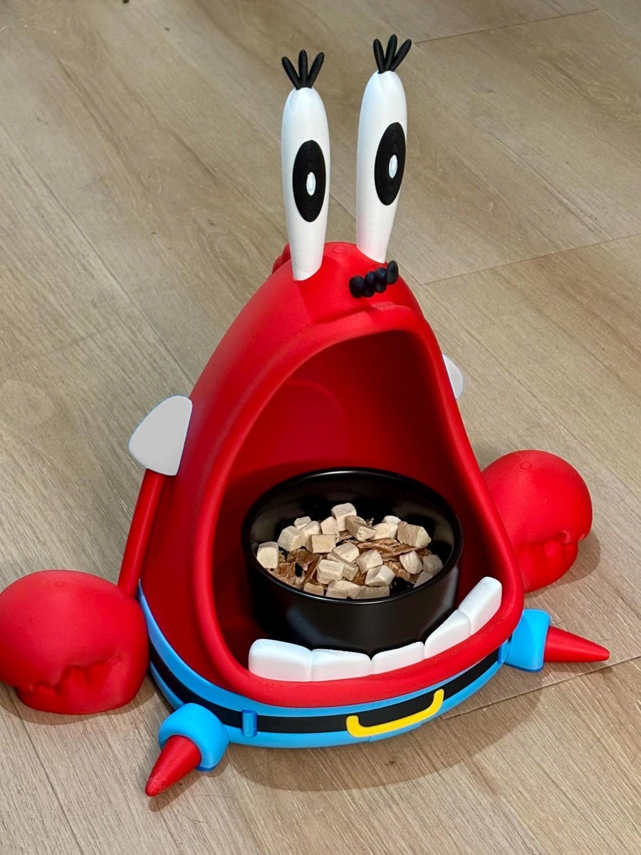 Patrick & Mr Krabs Pet Bowl Organizer - CoffeeGamerStore
