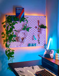 Peg board 56*76 MDF Pink - CoffeeGamerStore