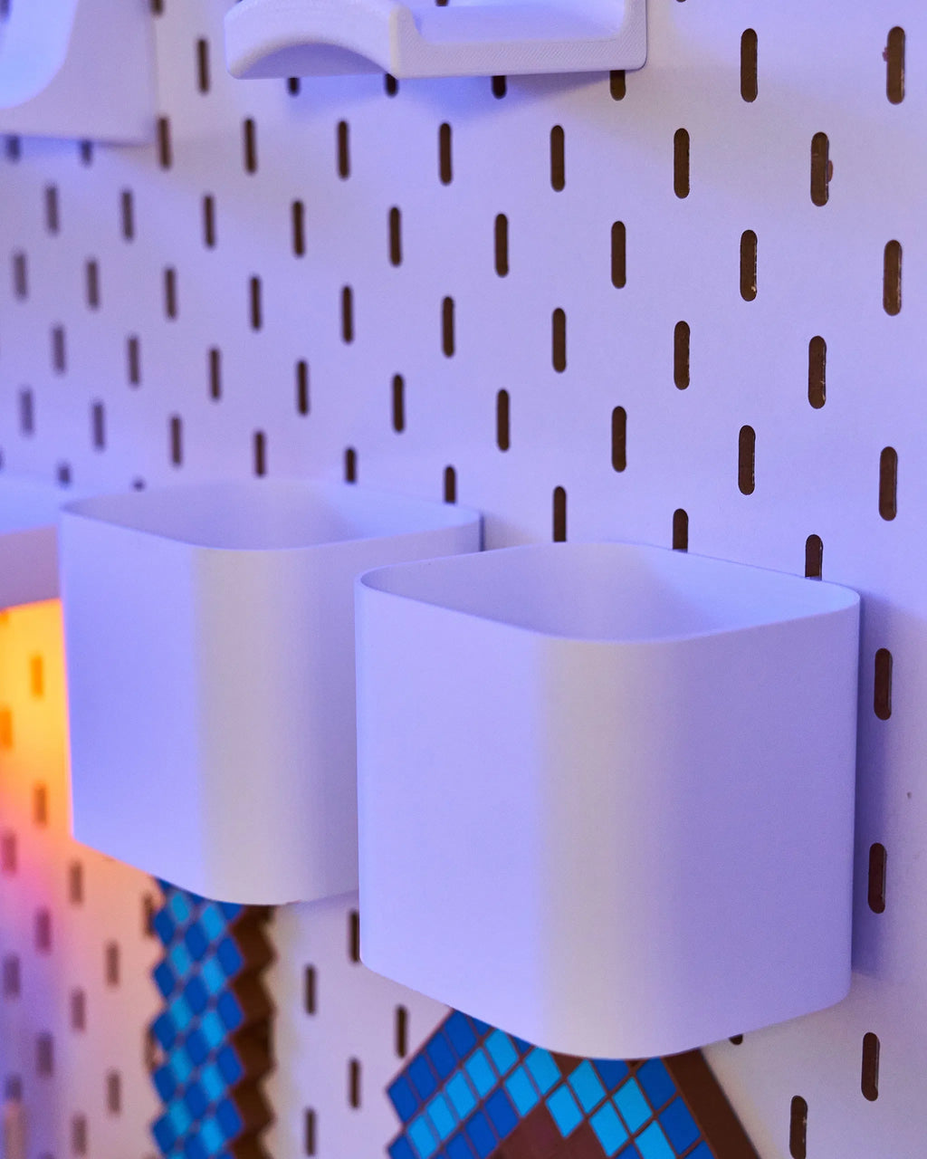 Shelfs Container (medium - large) for pegboard - CoffeeGamerStore
