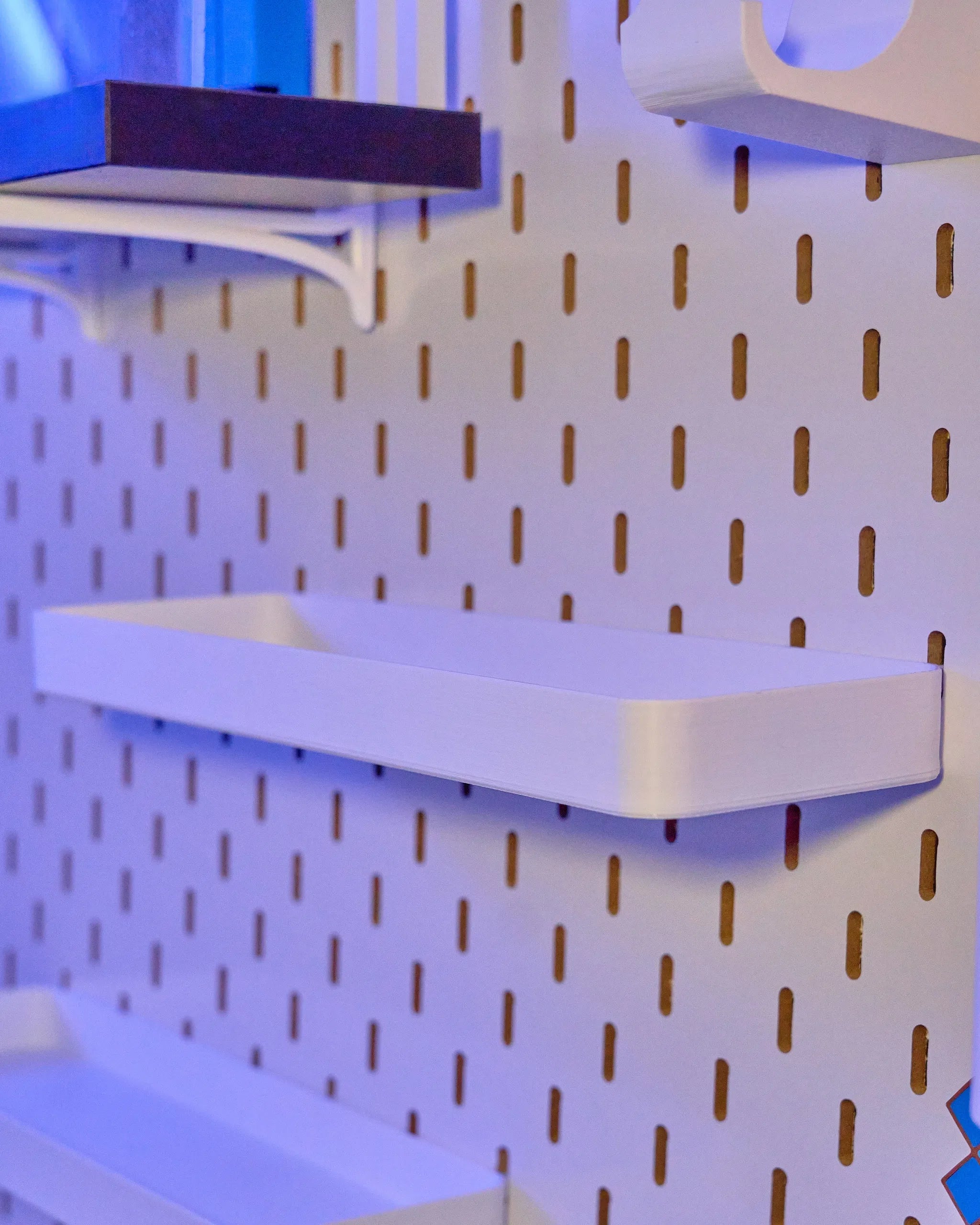 Shelfs Container (medium - large) for pegboard - CoffeeGamerStore